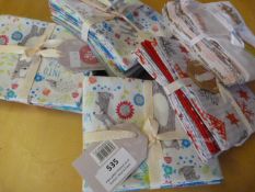 Five packs of Crafting Material by The Craft Cotton Co