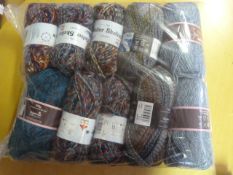 Ten Rolls of Mixed Wool