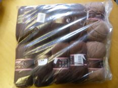 10pk of Brown Wool