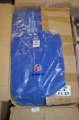 *38 Blue Polo Shirts - 20x XL, 8x L & 10x M
