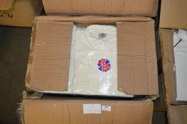 *35 Size: XXKL Cream Cricket Shirts