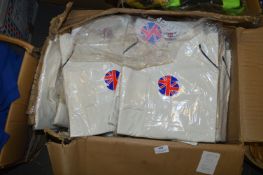*35 Size: L Cream Cricket Shirts