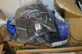 *22 Childs Blue T-Shirts, 11 Black Polo Shirts and