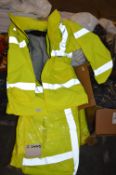 *10 Size: S Hi-Vis Waterproof jackets with Removab