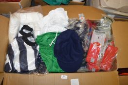 *50+ Assorted Items; T-Shirts, Hats, Socks, Shorts
