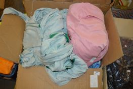 *Large Box of Fabric Remnants and Part Finish Spor