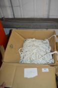*Large Box of White Cord