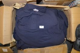 *~50 Size: XXXL Navy Blue Polo Shirts