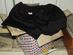 *Gent's Size: L Black Football Shorts