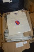 *60 Size: L Childs Cream Cricket Shirts
