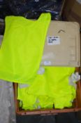 *100 Childs Fluorescent Football Tabards