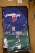 *25 Assorted Green and Blue Polo Shirts