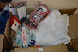 *30+ Assorted Items; Jackets, Shin Pads, etc.