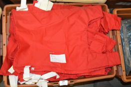 *109 Childs Red Football Tabards