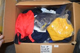 *40+ Mixed Items; Polo Shirts, Jackets, etc.