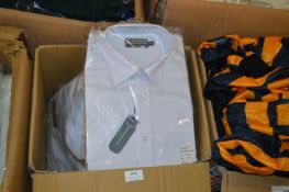 *12 White Office Shirts