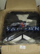 *12 Size: XXXL Gent's Training Tracksuits (Black & White)