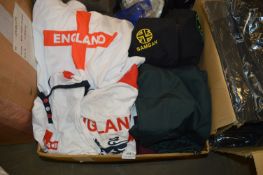 *20 Assorted England Football Tops, 1 Jacket, 1 Tr