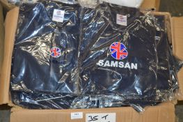 *35 Size: XXL Black Polo Shirts