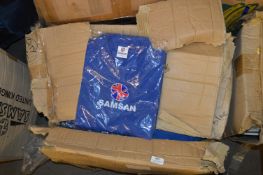 *50 Size: L Blue Polo Shirts