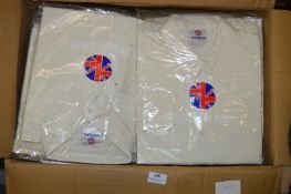 *~40 Size: L Cream Cricket Shirts