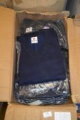 *18 Assorted Navy Blue V-Neck Tops