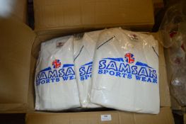 *30 Size: XXL Cream Cricket Shirts