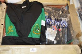 *6 Sports Tops and a Quantity of Fabric