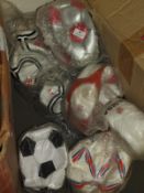 *8 Assorted Footballs