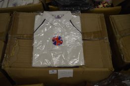 *40 Size: M Cream Cricket Shirts