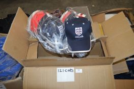 *121 England Caps