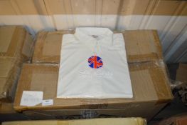*40 Size: M Cream Cricket Shirts