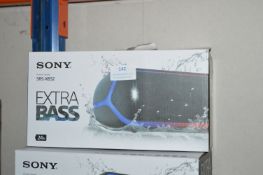 *Sony Extrabase Bluetooth Speaker