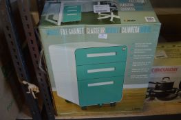 *Three Drawer Mobile Filing Cabinet