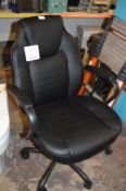 *BTS Black Office Swivel Chair