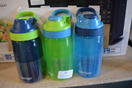 *3x Contigo Water Bottles