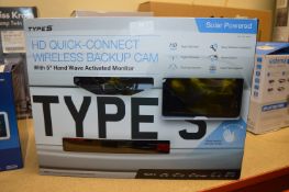 *Type S Solar Powered HD Quick Connect Wireless Ba