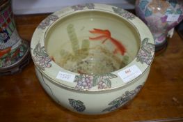 Chinese Goldfish Bowl Planter