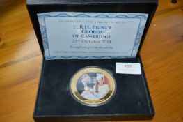 Commemorative Cook Islands 2013 $5 Royal Christeni