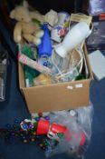 Large Box of Household Goods, Vases, Glassware, et
