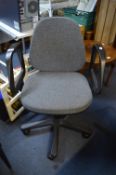 Grey Office Swivel Chair