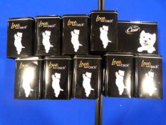 *Ten Cesar Dog Food Tins