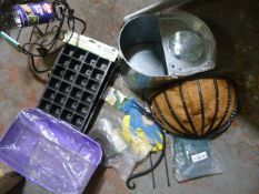 *Garden Accessories; Planters, Seed Trays, Mop Bucket, etc.