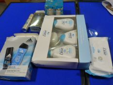 *Dove, Grace Cole, and Adidas Products