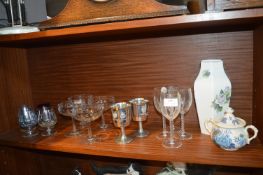 Glassware and Vases, etc.