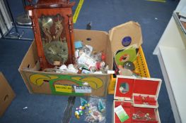 Fishing Reels, Glassware, etc.