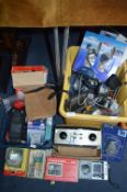 Two Boxes of Assorted Tools and Electrical Items
