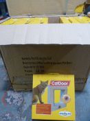 Box of 12 Four Way Locking Medium Pet Doors