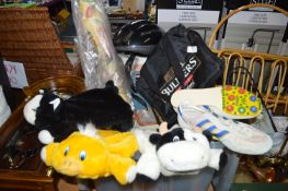 Hot Water Bottle Covers, Bicycle Helmet, Childs Ad