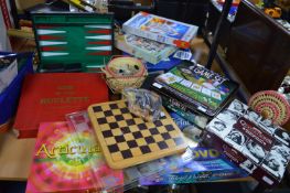 Assorted Games; Trivial Pursuit DVD Game, etc.